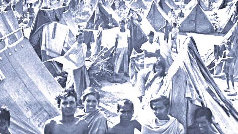 In 1971, India hosted 10 million refugees from Bangladesh