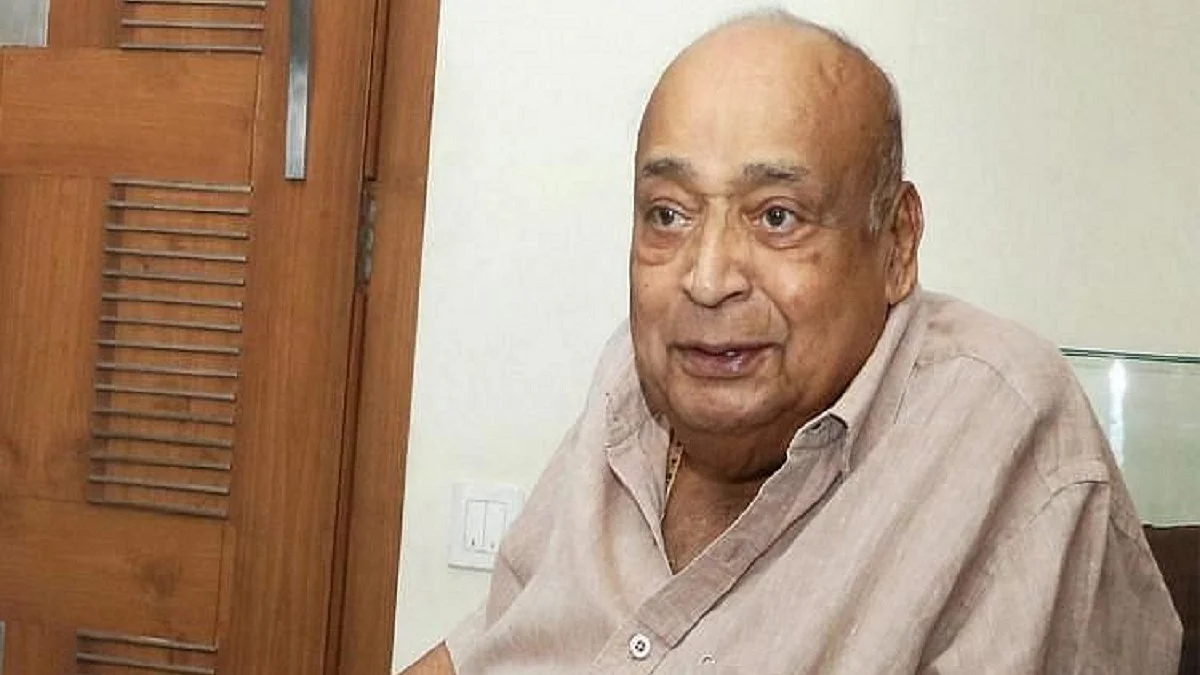 Veteran socialist leader and Member of Parliament Veerendra Kumar (Photo Courtesy: PTI)