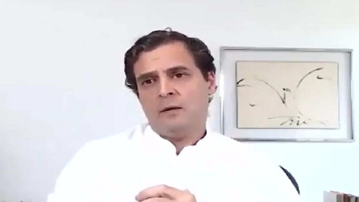 Congress leader Rahul Gandhi 