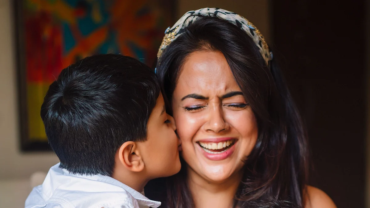 Sameera Reddy on coping with two young children during lockdown