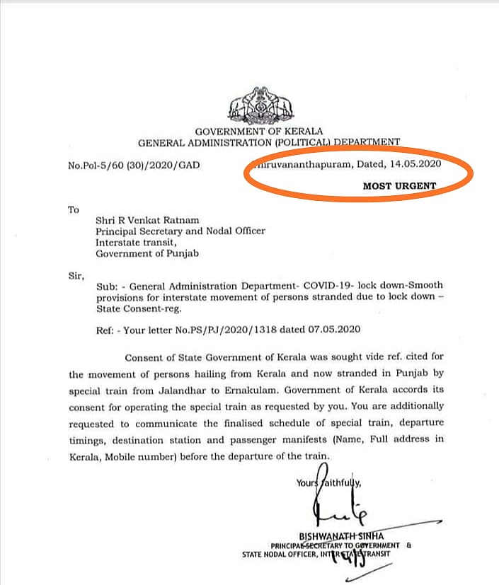 Kerala govt leaves Malayalis stranded in Delhi, refuses to arrange Shramik Trains