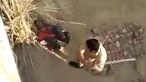 Screen grab from the video