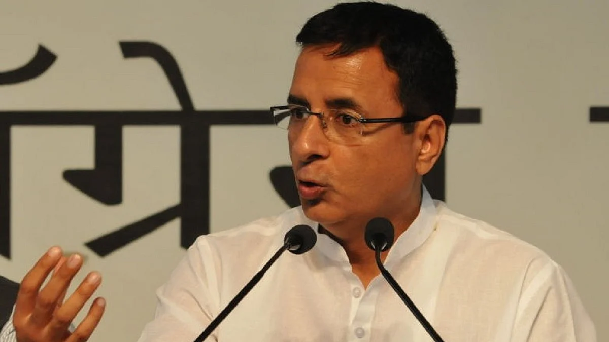 Congress national media in-charge Randeep Singh Surjewala (Photo Courtesy: IANS)