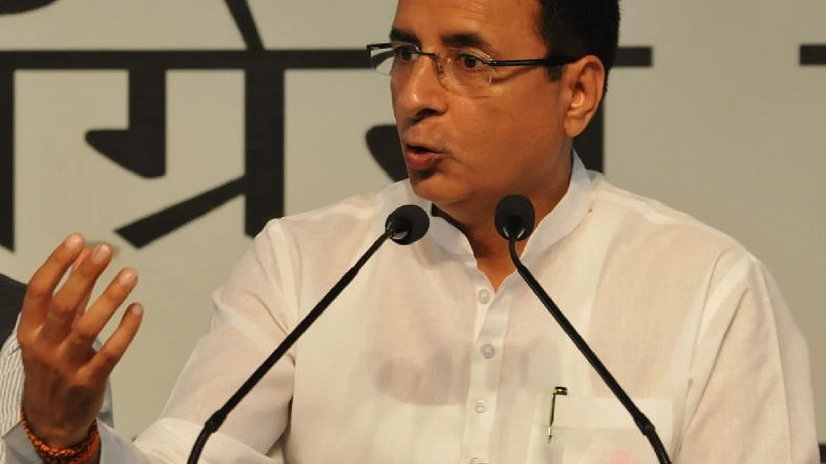 Congress national media in-charge Randeep Singh Surjewala (Photo Courtesy: IANS)
