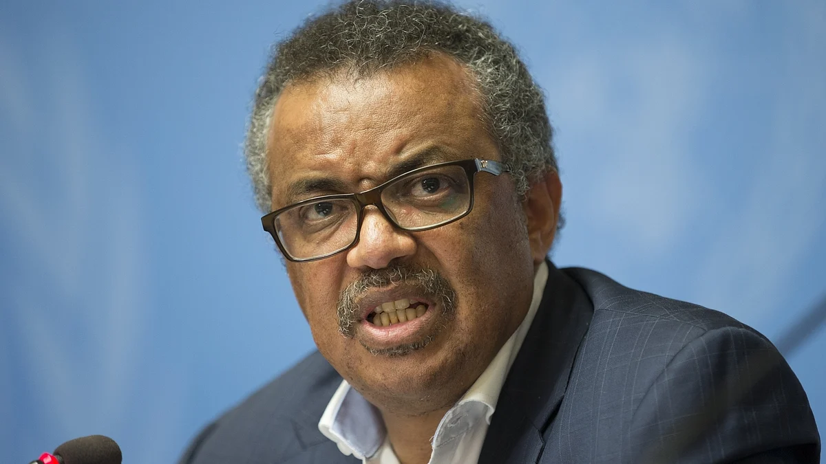 WHO chief Tedros Adhanom Ghebreyesus