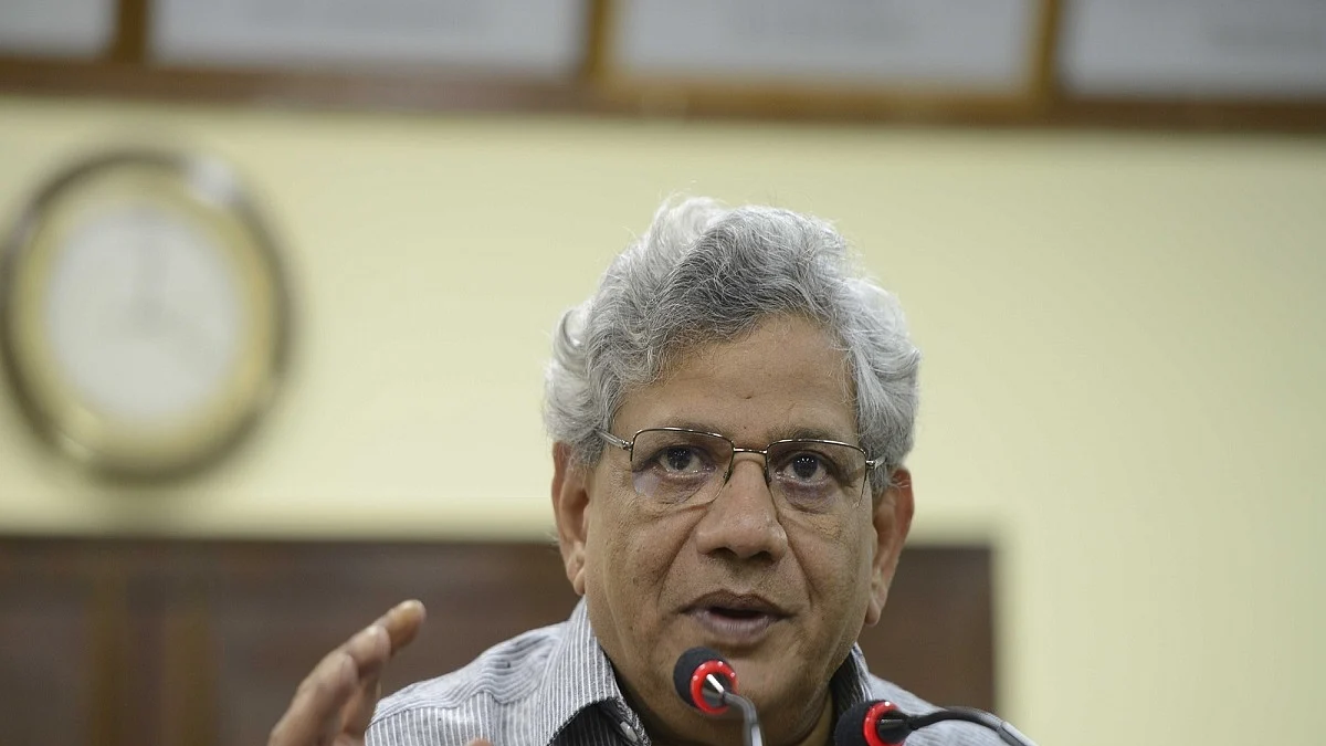 CPI-M general secretary Sitaram Yechury (Photo Courtesy: IANS)