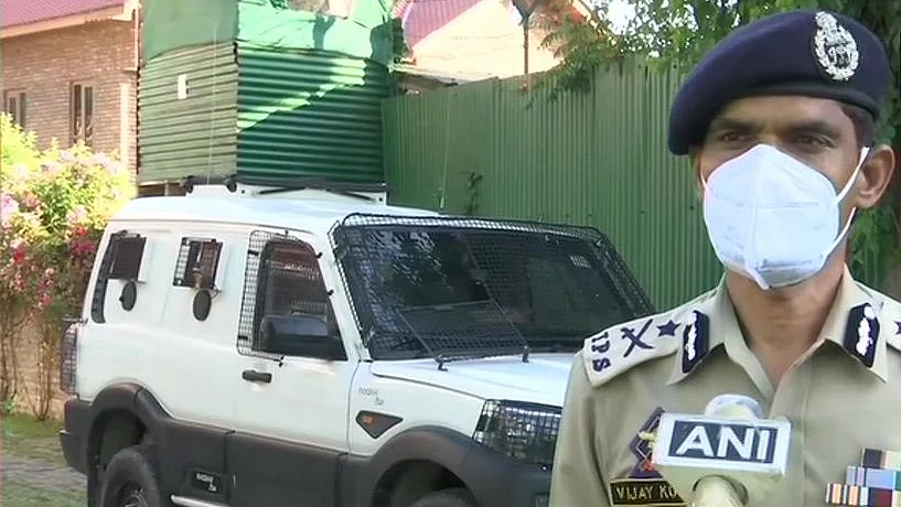 Vijay Kumar, Inspector General of Police, Kashmir Zone (Photo courtesy- social media)