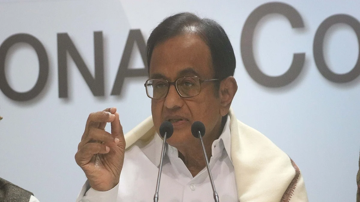 P Chidambaram (Photo Courtesy: IANS)