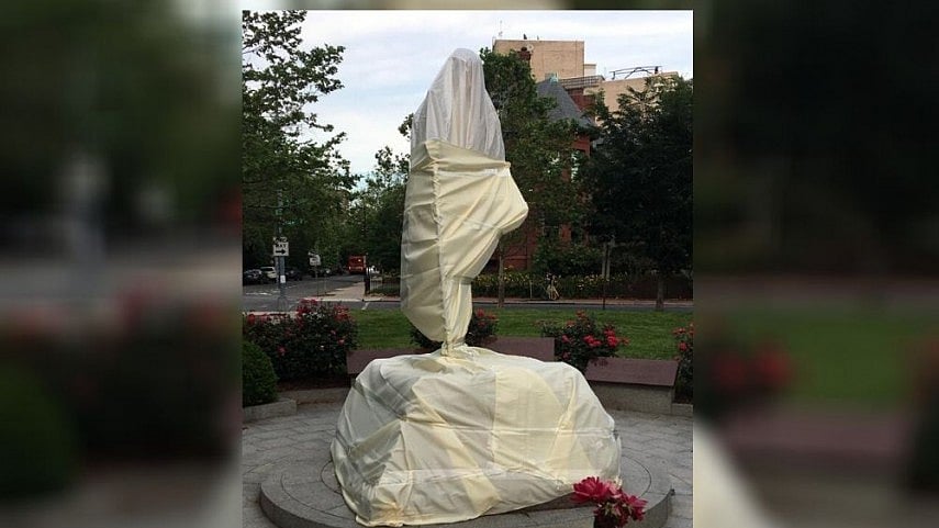 Mahatma Gandhi’s statue vandalised in US, Indian embassy registers complaint
