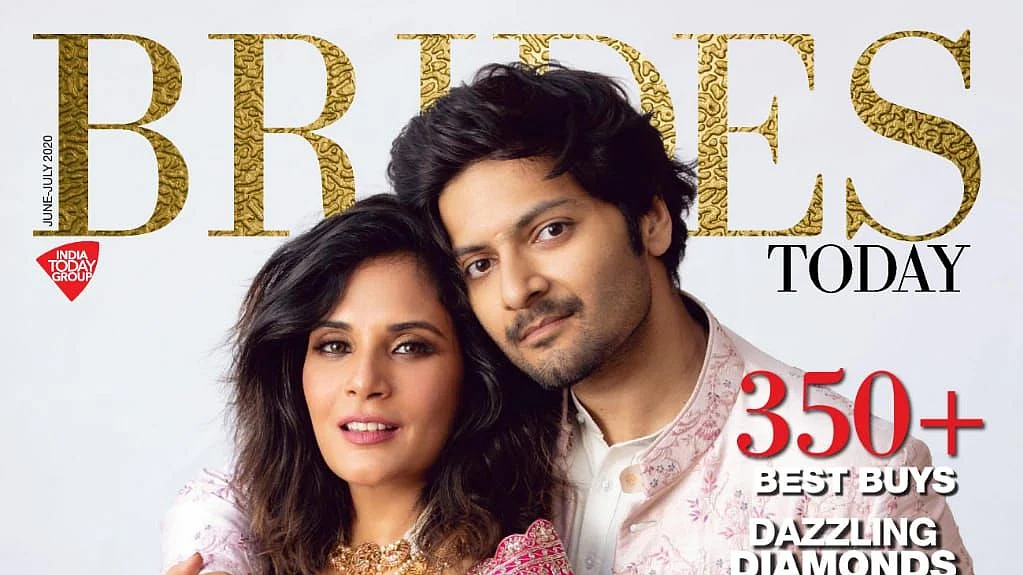 Richa Chadha, Ali Fazal pose together as couple in their first magazine cover setting relationship goals