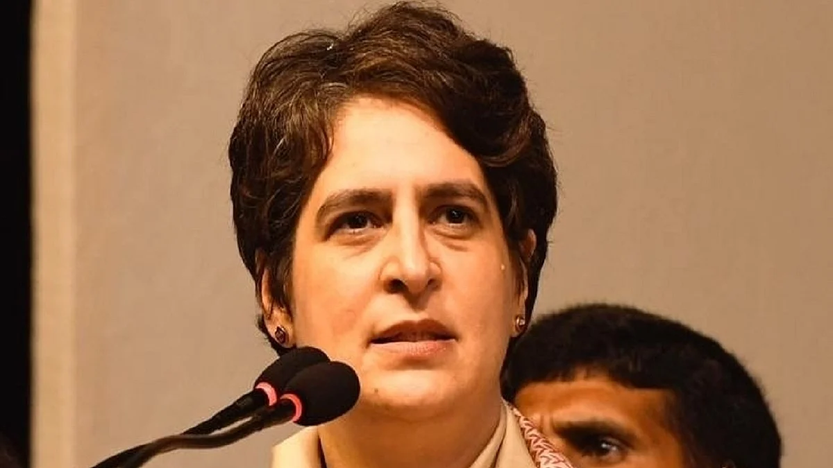 Congress General Secretary Priyanka Gandhi (Photo Courtesy: IANS)