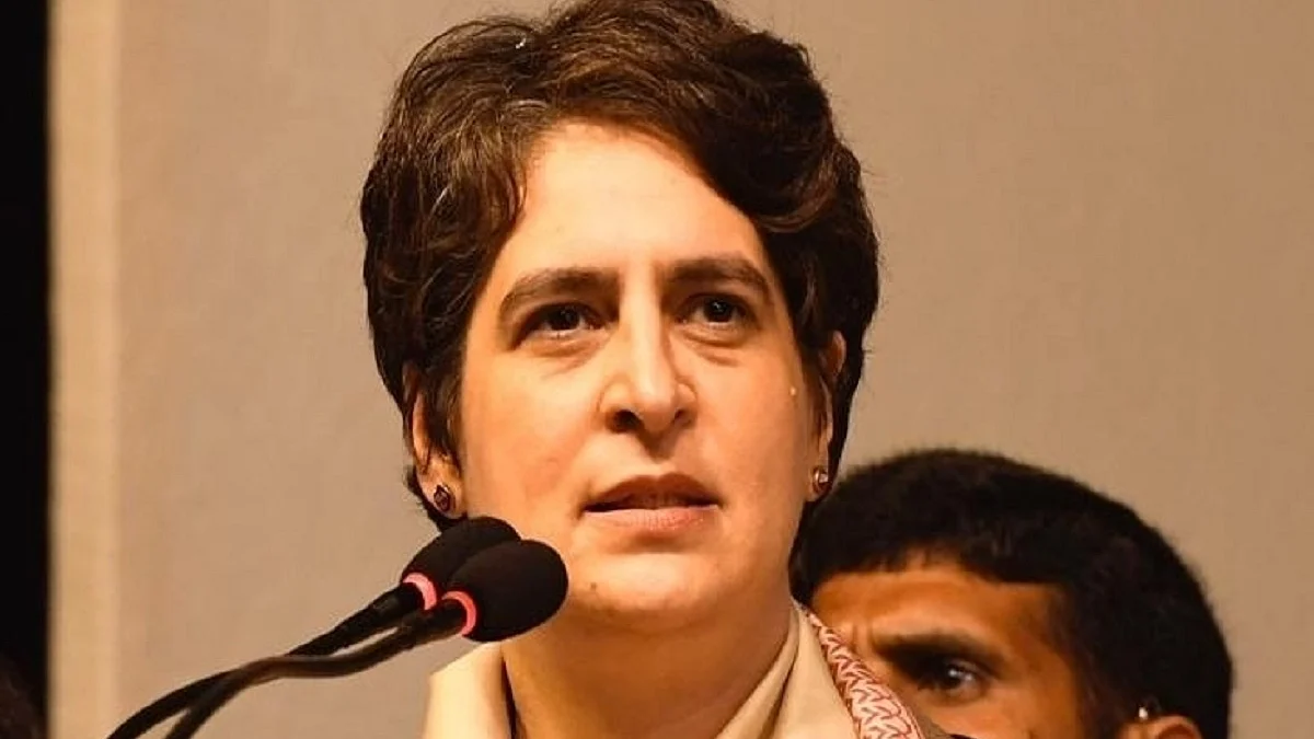 Congress General Secretary Priyanka Gandhi (Photo Courtesy: IANS)
