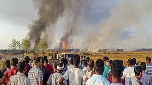 Two firefighters die in gas well blowout blaze in Assam