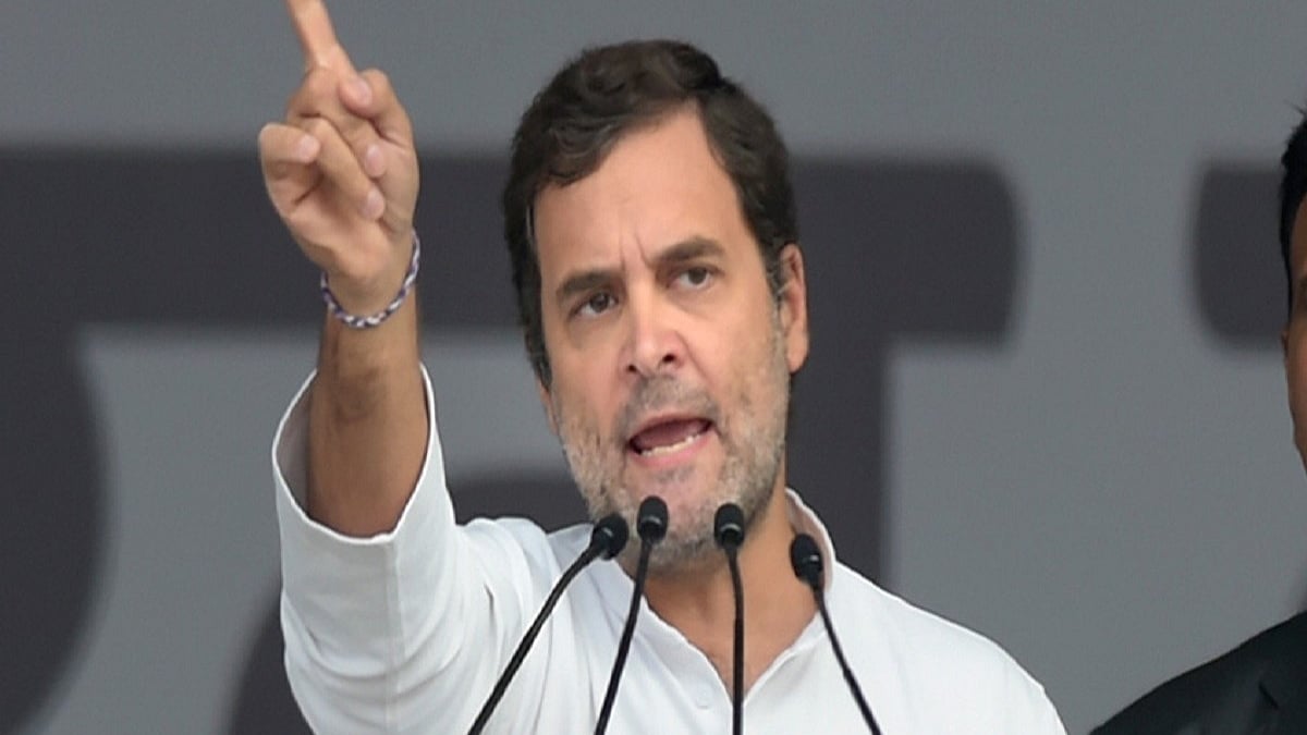 Congress leader Rahul Gandhi