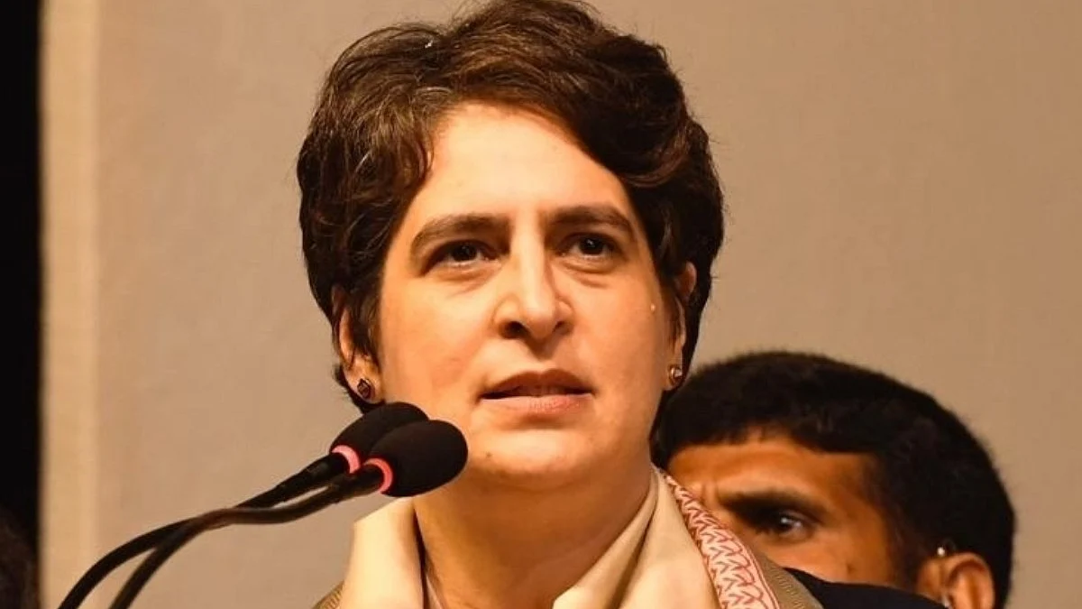 Congress General Secretary Priyanka Gandhi
