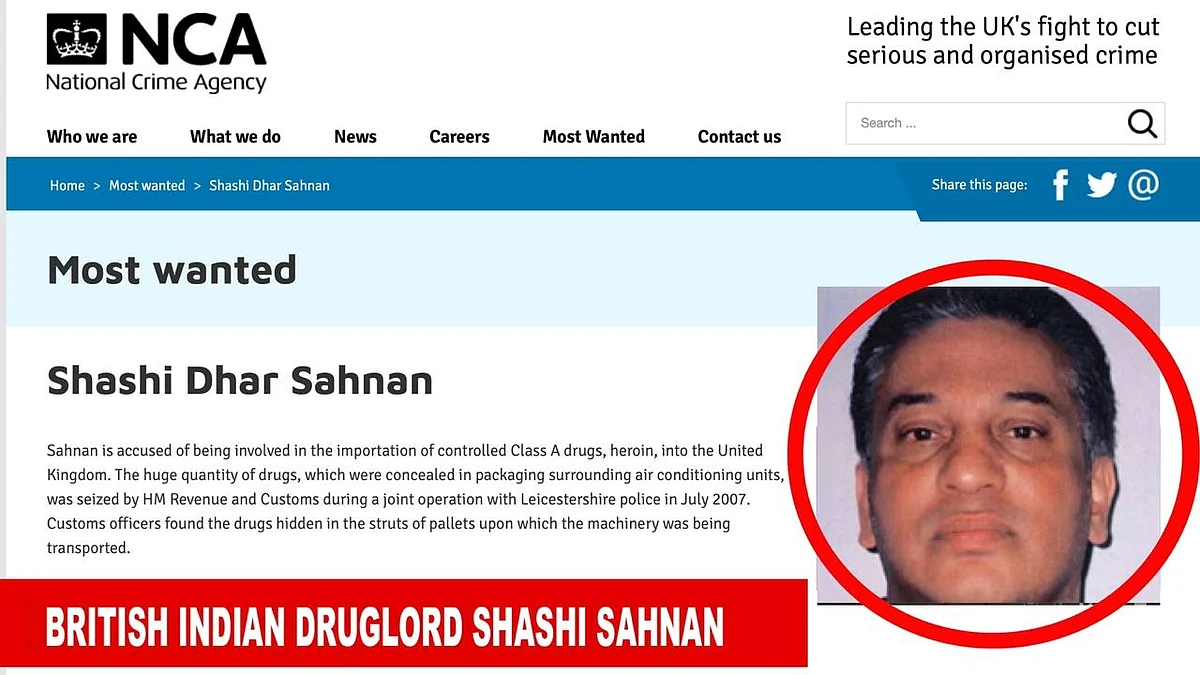 UK’s most wanted: India-born Sahnan runs much bigger drug ops than D-company in Europe