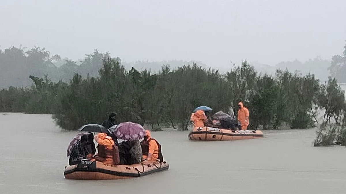 Marginal improvement in flood situation in Assam