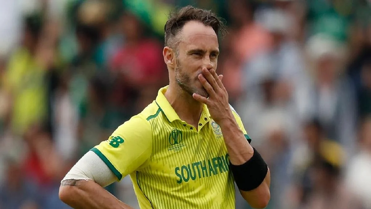 South Africa batsman Faf du Plessis (Photo Courtesy: IANS)