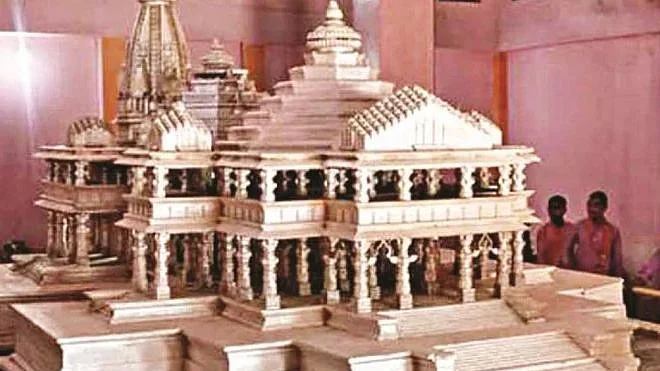 ‘Navratna’ attire for lord Ram on ‘Bhumi Pujan’ day