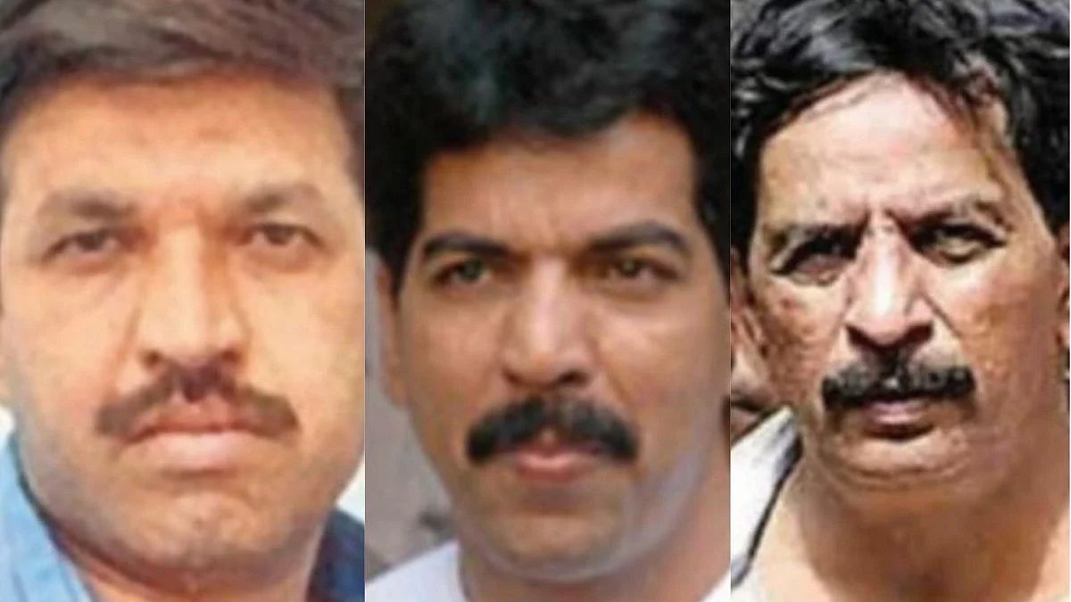 Encounter specialists Vijay Salaskar, Daya Nayak and Pradeep Sharma 