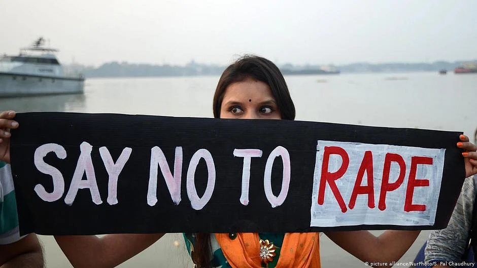 A tribeswoman in Khandwa, MP, died of a brutal assault (representative image: anti-rape protest)