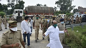 First anniversary of Sonbhadra killing: Ajay Lallu, Congress activists detained en route to Umbha village