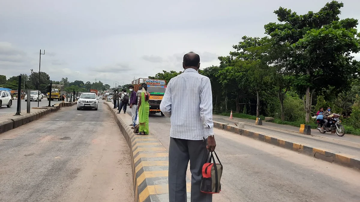 lockdown in Bengaluru (Photo courtesy: Twitter)