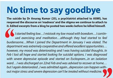 Stigma and Mental Health: What nobody wants to talk about