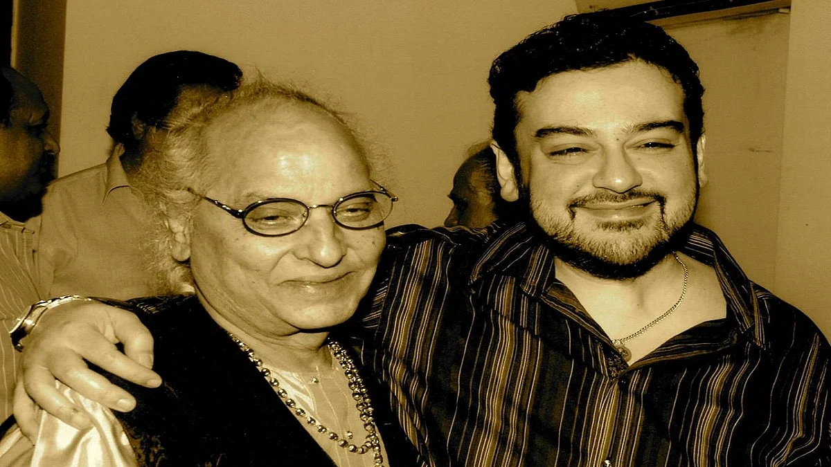 Pandit Jasraj and Adnan Sami