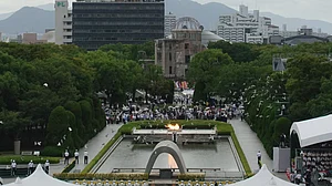 Hiroshima marks 75th atomic bomb anniversary