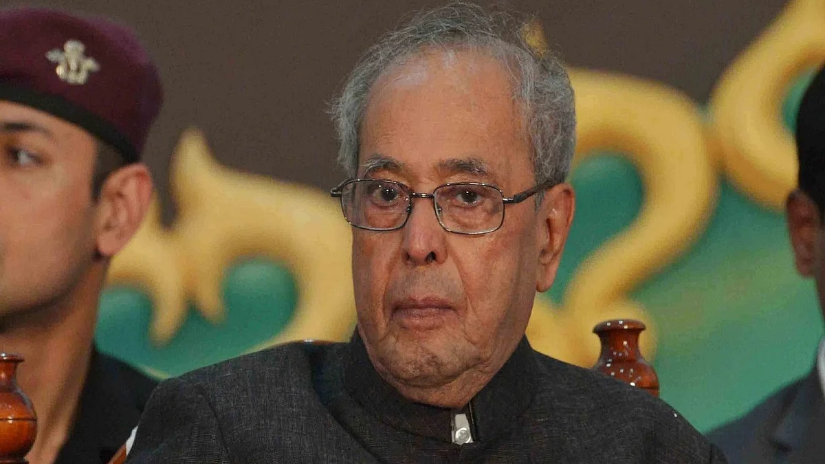 Former President Pranab Mukherjee (Photo Courtesy: IANS)