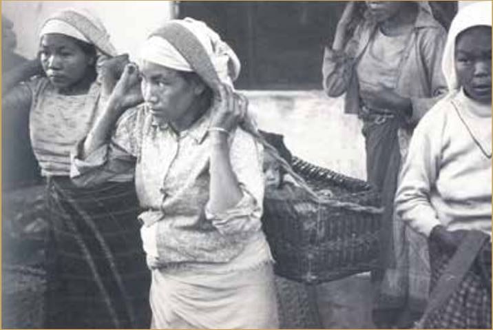 &nbsp; Women and Child, 1972, Sikkim India &nbsp;