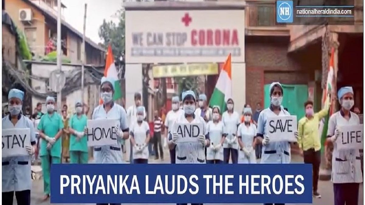 Priyanka lauds the heroes in crisis on Independence Day   