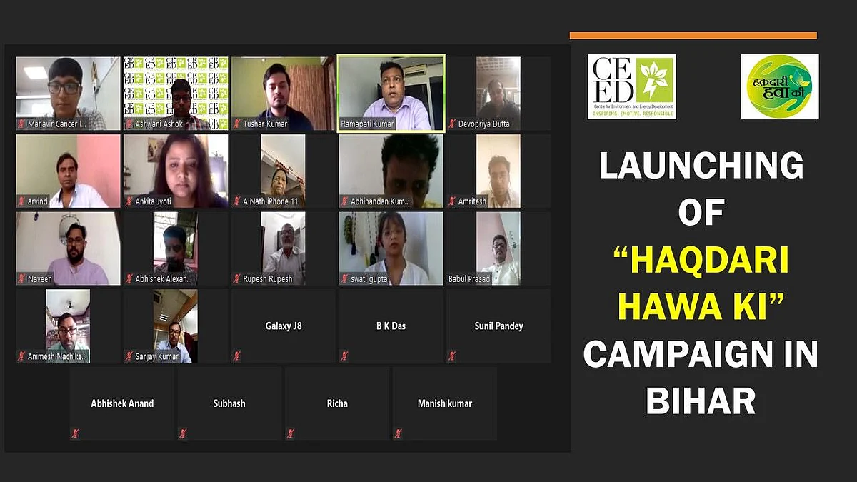 CEED launches ‘Haqdari Hawa Ki’ campaign for clean air in Bihar
