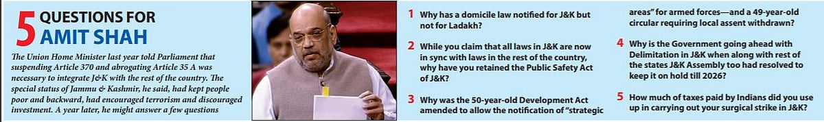 J&K lost but did India gain? Taking stock a year after August 5, 2019 