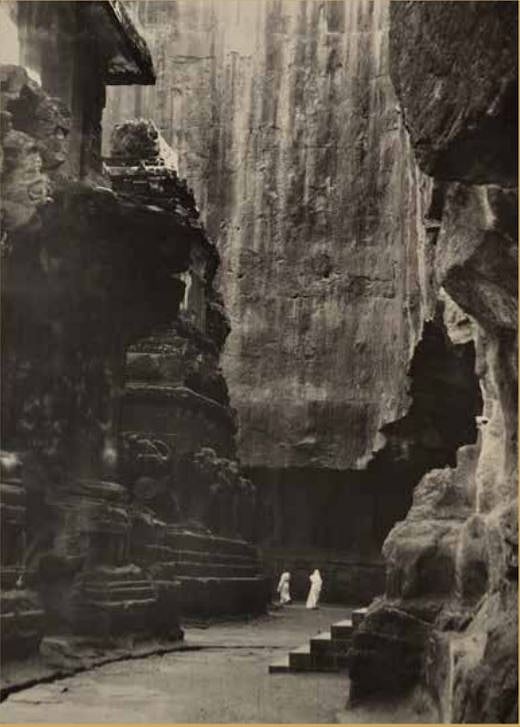 &nbsp; Indira Gandhi and Friend at Ellora, 1961, Maharashtra, India&nbsp; &nbsp;