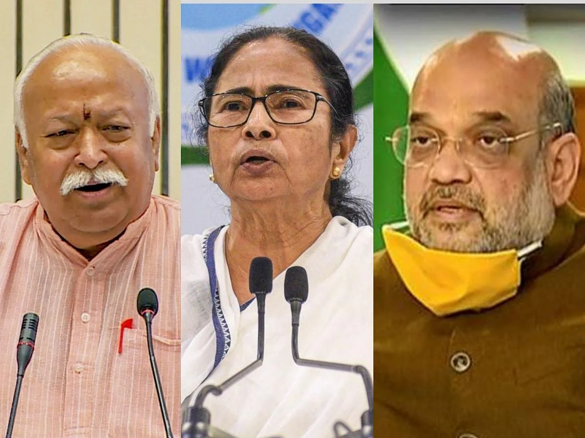 Mohan Bhagwat speaks ‘Bangla’ and Amit Shah is learning to speak the language