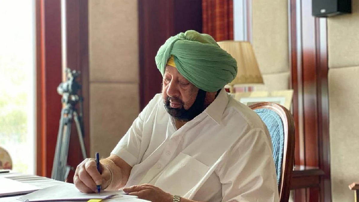 Punjab Chief Minister Amarinder Singh (Photo Courtesy: IANS)