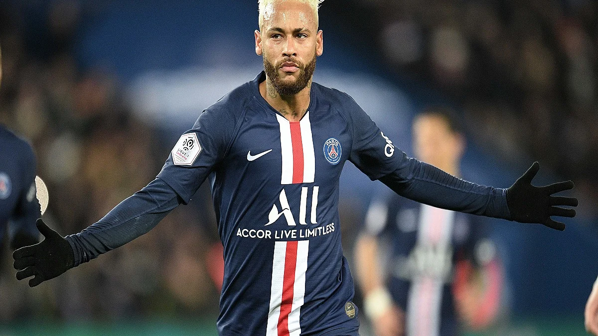 Paris Saint-Germain (PSG) striker Neymar (Photo Courtesy:  IANS)