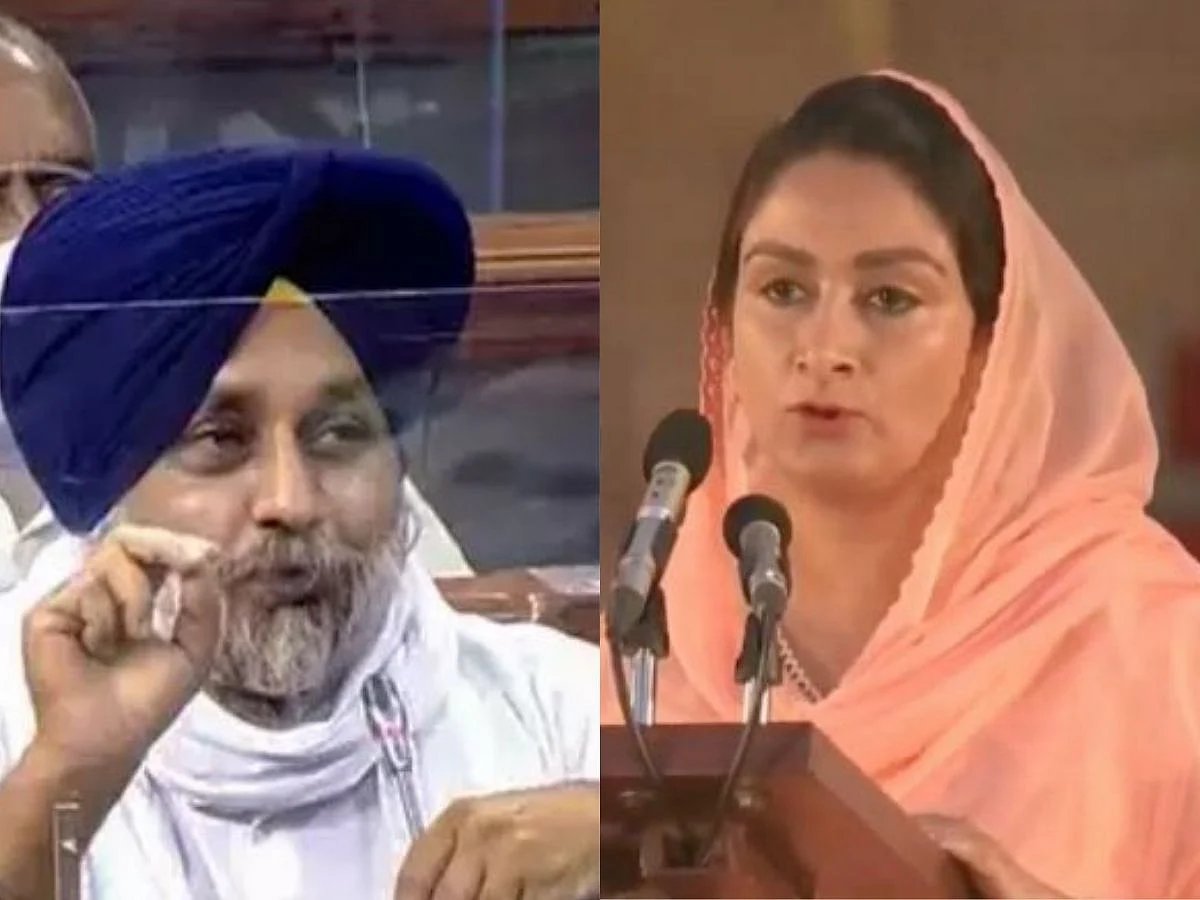 Harsimrat Kaur’s resignation forced by compulsion and convenience