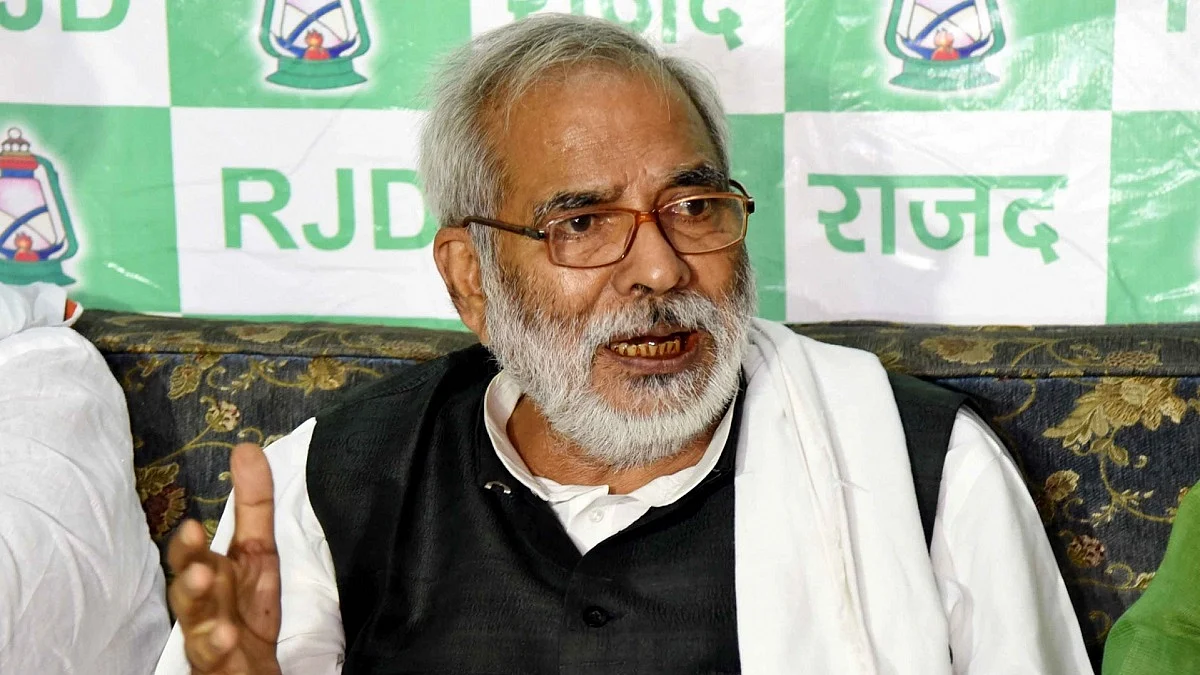 Former Union Minister Raghuvansh Prasad Singh (Photo Courtesy: IANS)