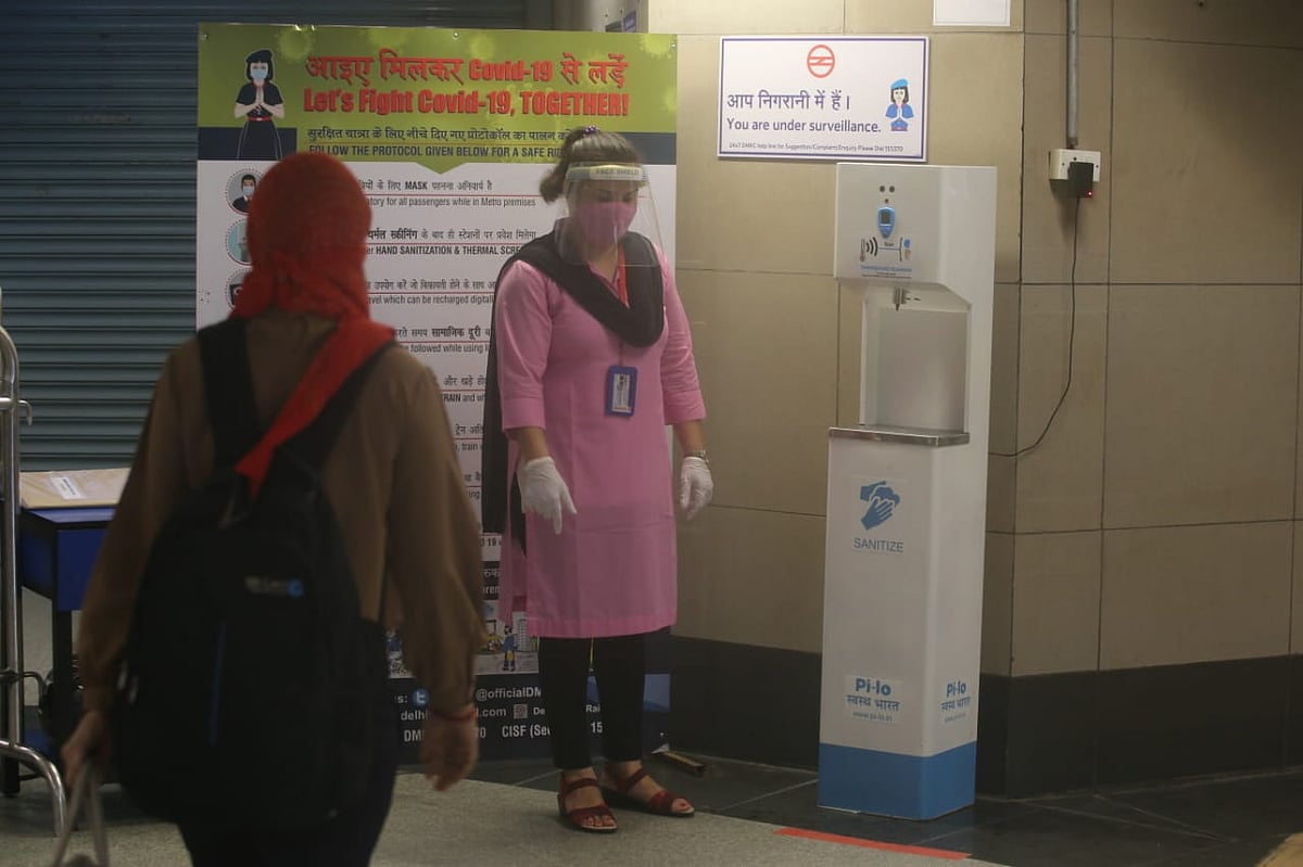 Delhi Metro resumes services with strict safety measures after 169-day COVID hiatus