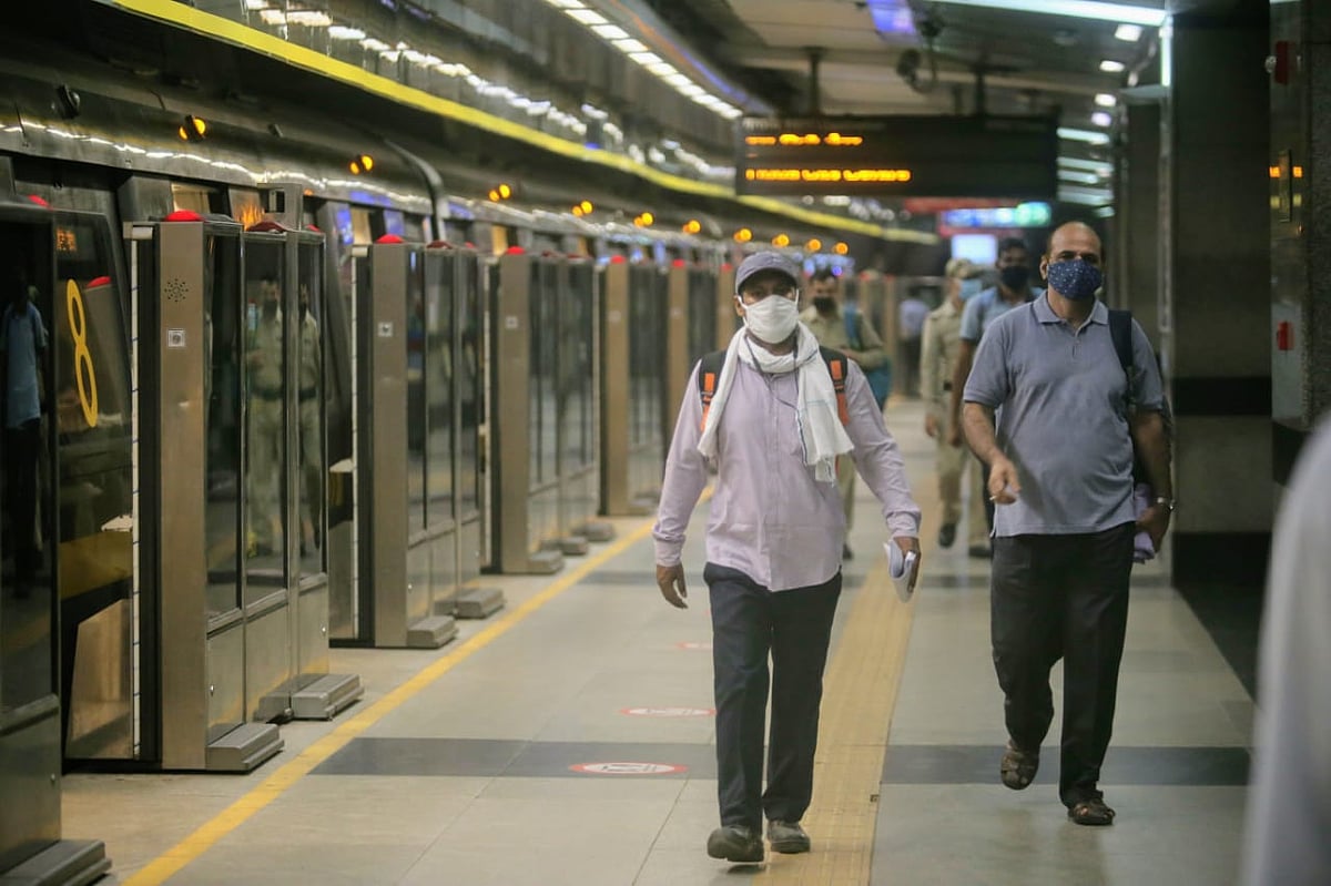 Delhi Metro resumes services with strict safety measures after 169-day COVID hiatus