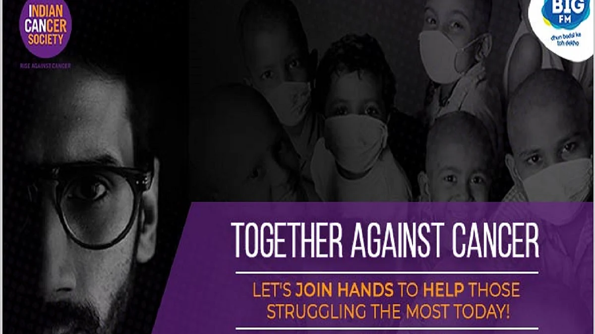 Big FM associates with Indian Cancer Society once again for its campaign ‘Together against Cancer’