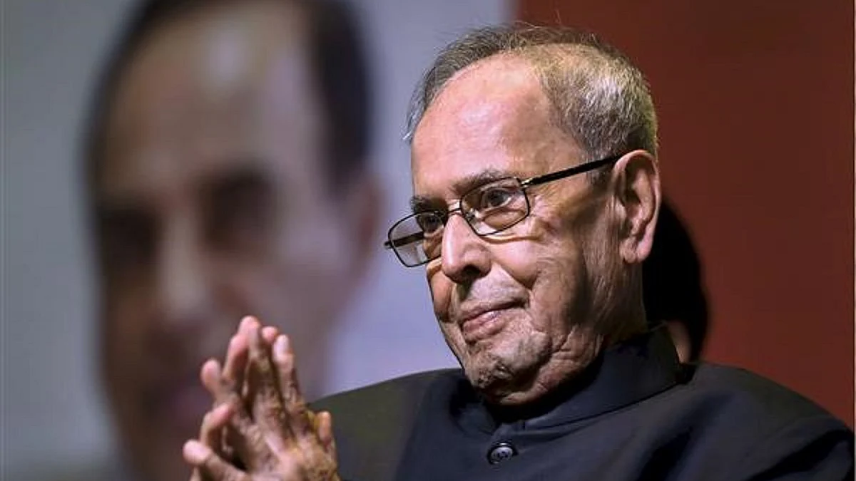 Former President Pranab Mukherjee (Photo Courtesy: Social media)