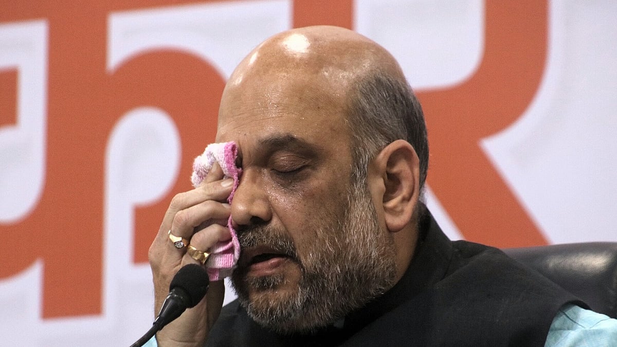 Union Home Minister Amit Shah (Photo Courtesy: IANS)