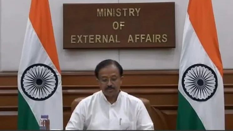 Minister of State for External Affairs V Muraleedharan (File Photo-Courtesy: Twitter/ MOS_MEA)