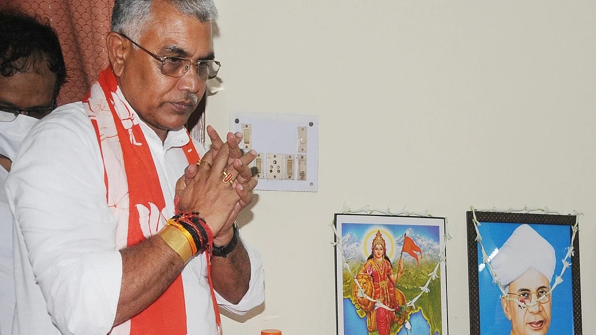 WB BJP president Dilip Ghosh (Photo Courtesy: IANS)