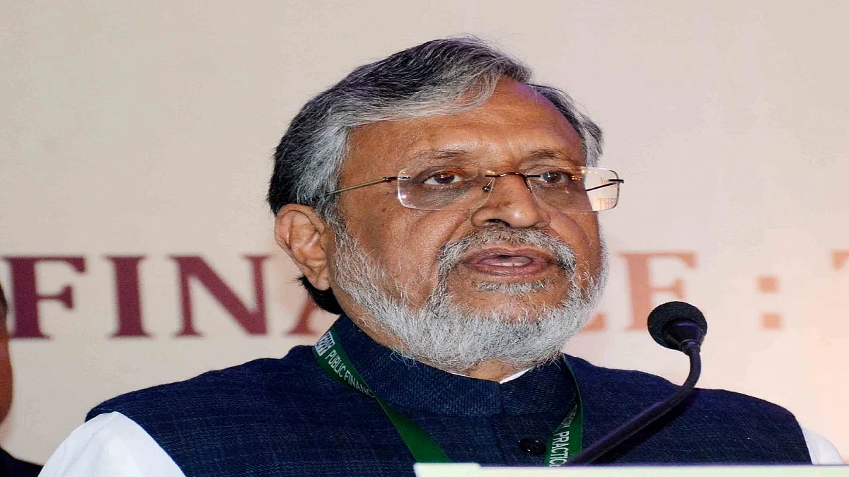Sushil Modi (Photo Courtesy: IANS)