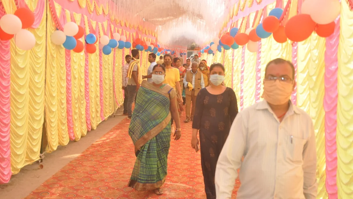 Bihar Election 2020 voting LIVE Updates: Polling underway for Phase 1, Voter turnout of 46% recorded till 3 pm